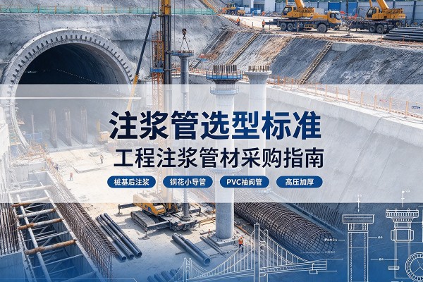 榕江注浆管选型标准