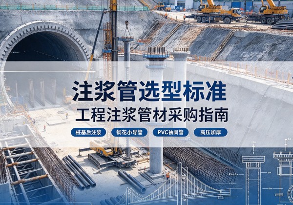 榕江注浆管选型标准